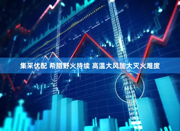 集采优配 希腊野火持续 高温大风加大灭火难度