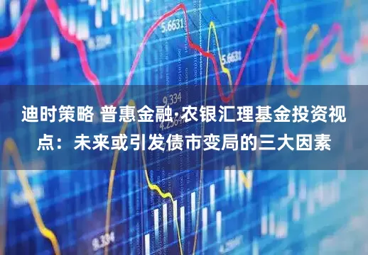 迪时策略 普惠金融·农银汇理基金投资视点：未来或引发债市变局的三大因素