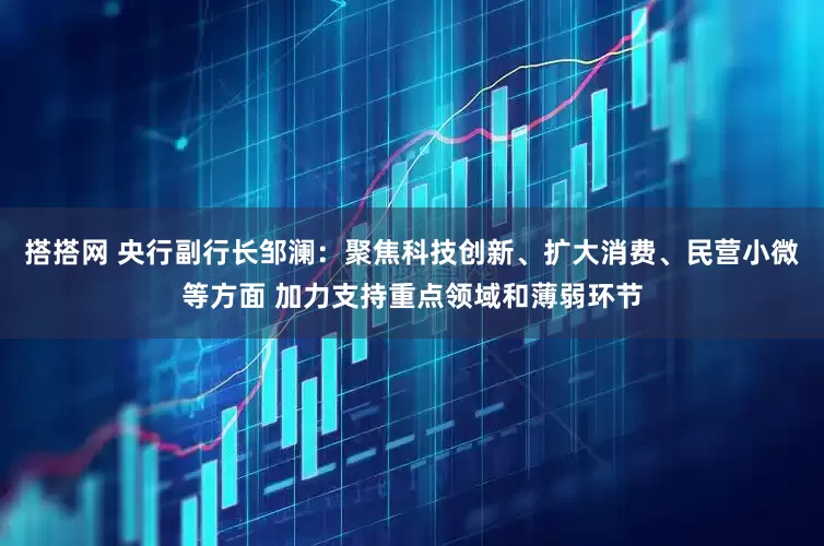搭搭网 央行副行长邹澜：聚焦科技创新、扩大消费、民营小微等方面 加力支持重点领域和薄弱环节