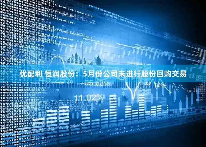 优配利 恒润股份：5月份公司未进行股份回购交易